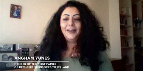 From sponsored refugee to refugee sponsor Angham Yunes, Ireland